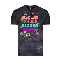 Cloud Black god is bigger design Vintage Tee - JahusDesignShop