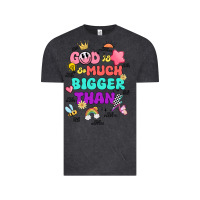 Vintage Black god is bigger design Vintage Tee - JahusDesignShop