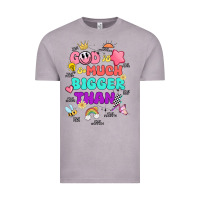 Vintage Zinc god is bigger design Vintage Tee - JahusDesignShop