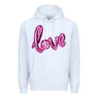 White valentines day love balloon Premium Hoodie - RanaPortraitStore