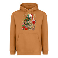 Meerkat sorta scary sorta merry skeleton christmas tree Heavyweight Hoodie - MaliasSmallBusiness