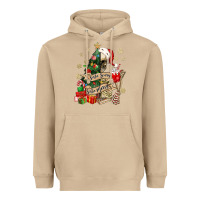 Mushroom sorta scary sorta merry skeleton christmas tree Heavyweight Hoodie - MaliasSmallBusiness