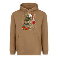 Toasted Coconut sorta scary sorta merry skeleton christmas tree Heavyweight Hoodie - MaliasSmallBusiness