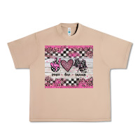 Burro peace love racing Urban Heavy Tee - JahusDesignShop
