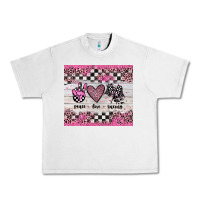 Lunar Rock peace love racing Urban Heavy Tee - JahusDesignShop