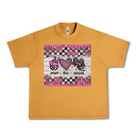 Peanut Butter peace love racing Urban Heavy Tee - JahusDesignShop