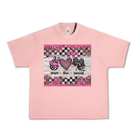 Salmon peace love racing Urban Heavy Tee - JahusDesignShop