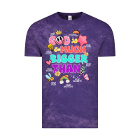 Cloud Purple god is bigger design Vintage Tee - JahusDesignShop