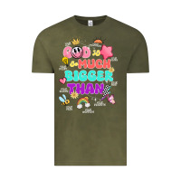Vintage Olive god is bigger design Vintage Tee - JahusDesignShop