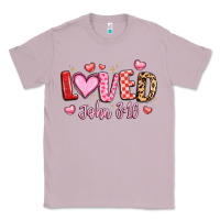 Lilac loved john 3 16 Classic Tee - LillyAllenDesigns