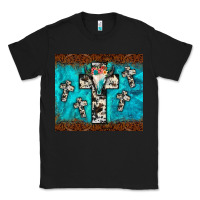 Black bull skull cross tumbler Classic Tee - JahusDesignShop