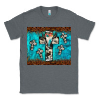 Charcoal Heather bull skull cross tumbler Classic Tee - JahusDesignShop