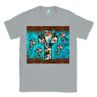Heather Grey bull skull cross tumbler Classic Tee - JahusDesignShop
