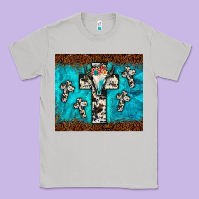 Bull Skull Cross Tumbler Classic Tee Designed By Jahusdesignshop