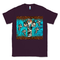 Plum bull skull cross tumbler Classic Tee - JahusDesignShop