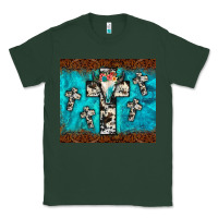 Sports Green bull skull cross tumbler Classic Tee - JahusDesignShop
