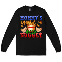 Black mommy's little nugget Long Sleeve Tee - AdoDesignShop
