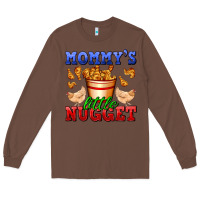 Chestnut mommy's little nugget Long Sleeve Tee - AdoDesignShop