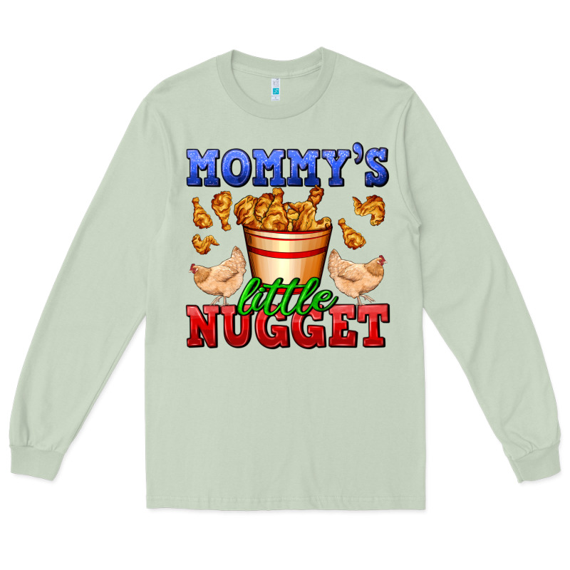 Mommy's Little Nugget Long Sleeve Tee by AdoDesignShop | Teevron