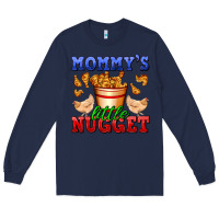 Navy mommy's little nugget Long Sleeve Tee - AdoDesignShop