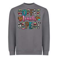 Storm coffee teach repeat Heavyweight Sweatshirt - HRA Design Shop