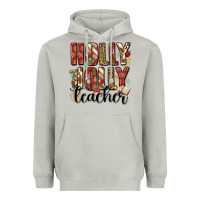 Moon Dust holly jolly teacher Heavyweight Hoodie - MaliasSmallBusiness