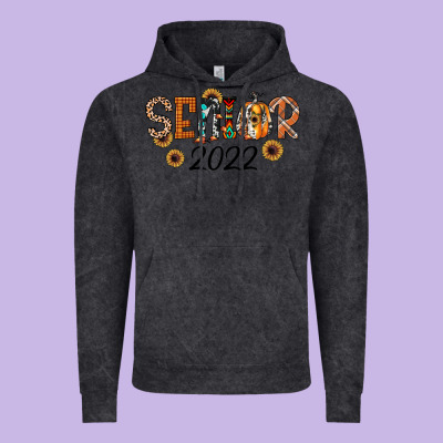 Senior 2022 Fall Vintage Hoodie Designed By Jahusdesignshop