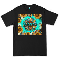 Black blessed sunflowers Premium Tee - RanaPortraitStore