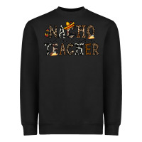 Black nacho averange teacher Heavyweight Sweatshirt - CowhideDigitalArt