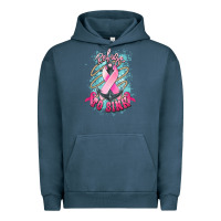 Pigment Midnight Navy Refuse to sink Cancer anchor Cancer Awareness Urban Hoodie - HowdyJamesFarm