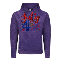 Cloud Purple 4th of July Vintage Hoodie - Neo Western