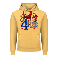 Vintage Mustard 4th of July Vintage Hoodie - Neo Western