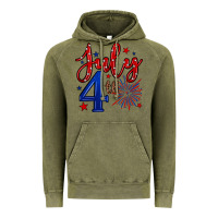 Vintage Olive 4th of July Vintage Hoodie - Neo Western