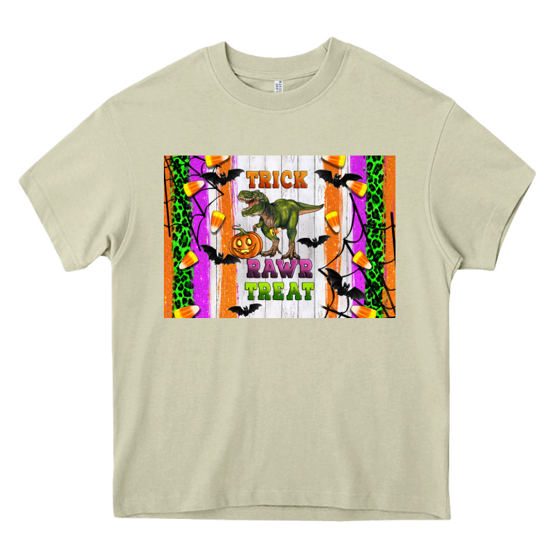 Trick Rawr Treat Kids Bottle Heavy Core Tee by Artiststas | Teevron