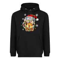 Black christmas beer Heavyweight Hoodie - MaliasSmallBusiness