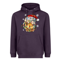 Plum christmas beer Heavyweight Hoodie - MaliasSmallBusiness