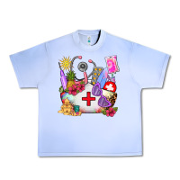 Grape Ice nurse  summer Urban Heavy Tee - AdoDesignShop