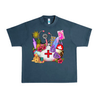 Midnight Navy nurse  summer Urban Heavy Tee - AdoDesignShop