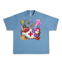 Pebble Blue nurse  summer Urban Heavy Tee - AdoDesignShop