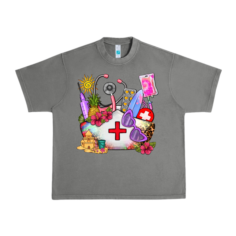 Nurse  Summer Urban Heavy Tee by AdoDesignShop | Teevron