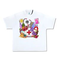 White nurse  summer Urban Heavy Tee - AdoDesignShop