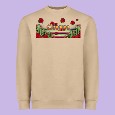 Chingona 16oz Libbey Cup Heavyweight Sweatshirt Designed By Hra Design Shop