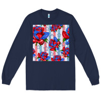 Patriotic Roses Long Sleeve Tee | Teevron