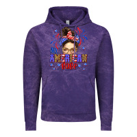 Cloud Purple All American babe Vintage Hoodie - Neo Western