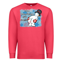 Cardinal how snowflakes are made winter christmas Premium Sweatshirt - MaliasSmallBusiness