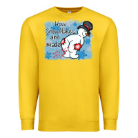Lemon how snowflakes are made winter christmas Premium Sweatshirt - MaliasSmallBusiness