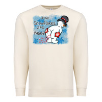 Sandshell how snowflakes are made winter christmas Premium Sweatshirt - MaliasSmallBusiness