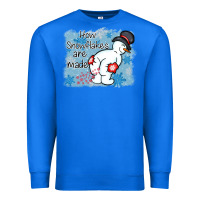 True Royal how snowflakes are made winter christmas Premium Sweatshirt - MaliasSmallBusiness