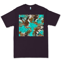 Plum cheetah cowhide tumbler Premium Tee - BarkalooDesign