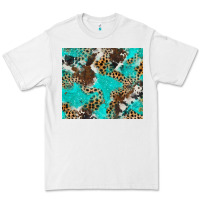 White cheetah cowhide tumbler Premium Tee - BarkalooDesign